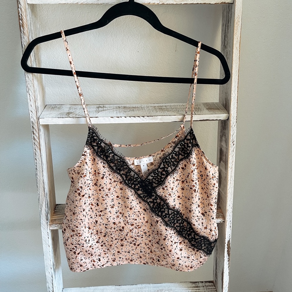 LEITH • Cropped Tank • Strappy Back with Tie